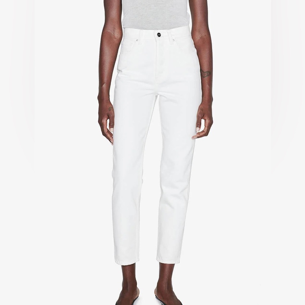 ANINE BING Sonya straight cotton denim jeans NWT